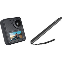Kandao QooCam 3 360 Travel Combo Action Camera 5K 360° με Οθόνη 1.9" Μαύρη