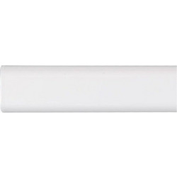 Μπάρα για ντουλάπα Stor Planet Cintacor Λευκό Οβάλ 150 cm 15 x 25 mm