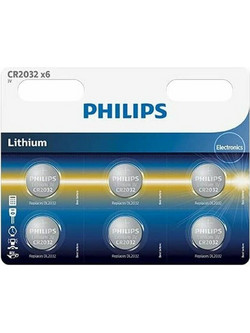 Philips CR2032 6τμχ