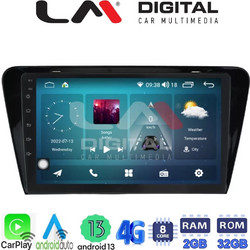 LM Digital ZR8279 Ηχοσύστημα Αυτοκινήτου με Οθόνη Αφής USB Bluetooth & GPS