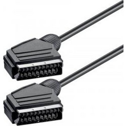 ΚΑΛΩΔΙΟ POWERTECH 21P SCART ΣΕ 21P SCART 1.4M CAB-S001