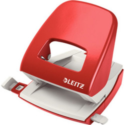 Περφορατέρ Leitz Wow Metallic κόκκινο 5008 25σελ