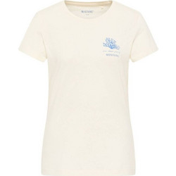 Mustang Γυναικείο T-shirt Μπεζ 10140192013