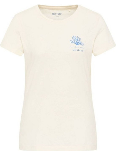 Mustang Γυναικείο T-shirt Μπεζ 10140192013