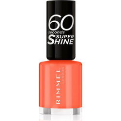 Rimmel 60 Seconds 404 Ora-Ngy Gloss Βερνίκι Νυχιών Μακράς Διαρκείας Quick Dry 8ml