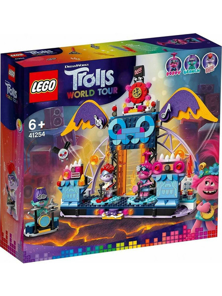 Lego Trolls World Tour Volcano Rock City Concert για 6+ Ετών 41254
