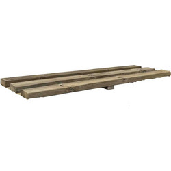 Ξύλινο Παγκάκι γλάστρας 30 x 150εκ