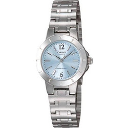Casio Γυναικείο Ρολόι με Ασημί Μεταλλικό Μπρασελέ LTP-1177A-2A