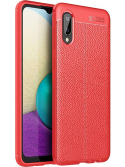 Θήκη Ancus AutoFocus Shock Proof για Samsung A02 A022F A02s A025F Κόκκινη