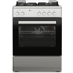 Thermogatz TGS 3521 IX 04.401.098 Κουζίνα Ηλεκτρική 60lt με Εστίες Αερίου & Ρεύματος 60cm