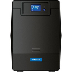 Tescom Leo LCD 2000AP UPS Line Interactive 2200VA 1200W με 4 Πρίζες Schuko