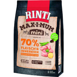 Rinti Max-I-Mum 70% Adult Mini with Chicken 1kg