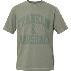 Franklin & Marshall T-SHIRT K/M Λαδί