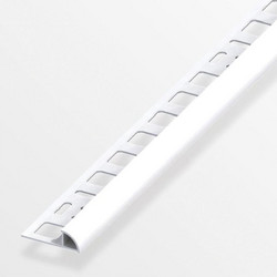 ΠΡΟΦΙΛ PVC 2.5Μ 8ΜΜ ΛΕΥΚΟ PROFILE