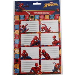 GIM ETIKETES HOT STAMPING SPIDERMAN 777-50149