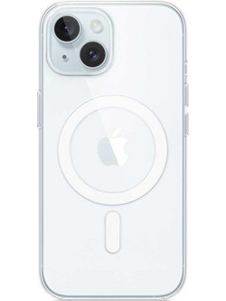 Back Cover Θήκη Ενισχυμένης Σιλικόνης με Magsafe για Apple iPhone 15 Διάφανο
