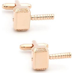 Ανδρικά Μανικετόκουμπα Original Men's Fashion Από Ατσάλι Σε Rose Gold Σφυριά του Thor
