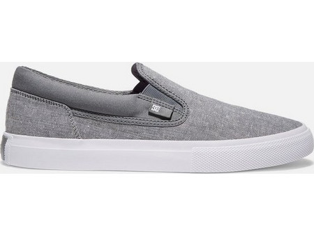 DC Manual Ανδρικά Slip-On Sneakers Γκρι