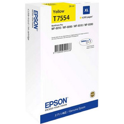 Epson T7554XL Yellow Μελάνι Εκτυπωτή Inkjet C13T755440