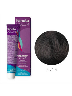 Fanola Croma Color 4.14 Μόνιμη Βαφή Μαλλιών 100ml