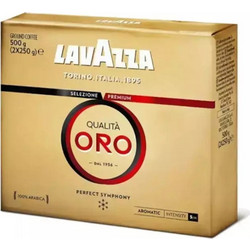 Lavazza Qualita Oro Καφές Espresso Αλεσμένος 2x250gr