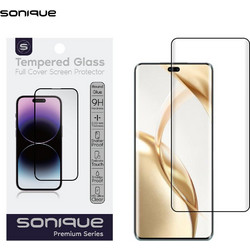 Sonique Premium Series Curvy HD Full Cover 9H Tempered Glass Μαύρο (Honor 200 Pro 5G)