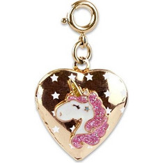 CHARM IT GOLD UNICORN LOCKET