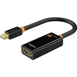 CABLETIME αντάπτορας mini DisplayPort σε HDMI CT-AV589-02G4K, 4K/30Hz, μαύρος