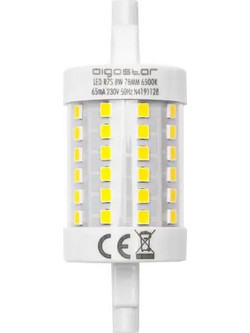 Λάμπα LED για Ντουί R7S 8W 1055LM 78mm Ψυχρό Λευκό 6500K Aigostar