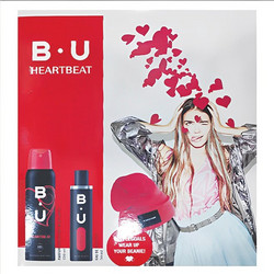 B.U. Heartbeat Eau de Toilette 50ml + Deodorant 150ml & Selfie Ring