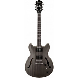 Ibanez AS53 Ηλεκτρική Κιθάρα Hollow με HH Μαγνήτες και Ταστιέρα Walnut Transparent Black Flat