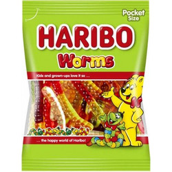 Haribo Ζελεδάκια Worms 100gr (HA.ZE.WU.002)
