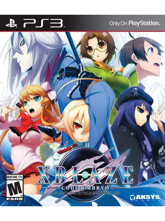 Xblaze Code Embryo PS3