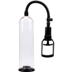 Chisa Noveltiew Τρόμπα Πέους 18cm Μαύρη Διαφανή