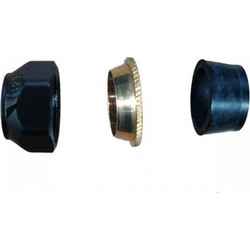 Brass Form Ρακόρ Χαλκού Φ15 (24x19) Brass Form ΜΑΥΡΟ 6078015