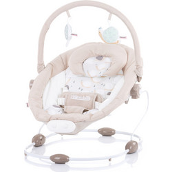 Chipolino Siesta Ηλεκτρικό Relax Μωρού Κούνια με Μουσική & Δόνηση έως 9kg Μπεζ