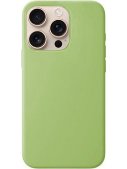 Θήκη Rubber Ενισχυμένης Σιλικόνης για iPhone 16 Pro Max Λαχανί