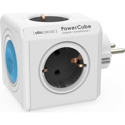 Allocacoc PowerCube Original SmartHome Τηλεχειριζόμενο Πολύπριζο 4 θέσεων - Γκρι - 10751/DEORSH-10751/DEORSH-Γκρι 10751/DEORSH