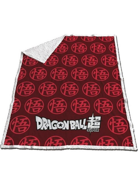 DRAGON BALL SUPER - Sherpa Blanket 130x170cm - Symbol