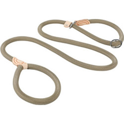 Οδηγός-Περιλαίμιο Πνίχτης Σκύλου - 8mm x 180cm, ΧΑΚΙ