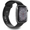 Puro Icon Elastic Λουράκι Σιλικόνης Black (Apple Watch 38 / 40 / 41mm)