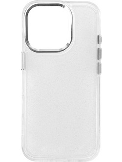 Glitter Case for iPhone 16 Pro Max - transparent with glitter