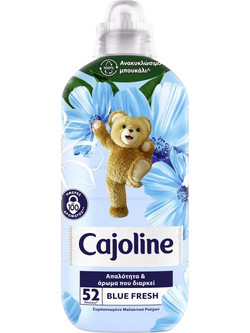 Cajoline Συμπυκνωμένο Μαλακτικό Blue Fresh 1.096lt 52Μεζούρες