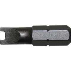 Μύτη Κατσαβιδιού Εγκοπών (Spanner) Mήκους L.25mm με Καρέ 1/4" Μέγεθος 8 Force