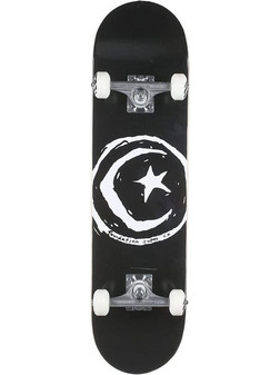 Foundation Star + Moon Complete Skateboard Black 8.0