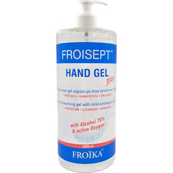 Froika Froisept Plus Pump Αντισηπτικό Gel Χεριών με Αντλία 1lt