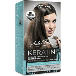 Kativa Alisado Anti-Frizz Xpert Σετ Ισιωτικής Θεραπείας Μαλλιών Κερατίνης για Επανόρθωση