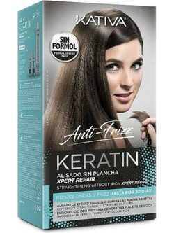 Kativa Alisado Anti-Frizz Xpert Σετ Ισιωτικής Θεραπείας Μαλλιών Κερατίνης για Επανόρθωση