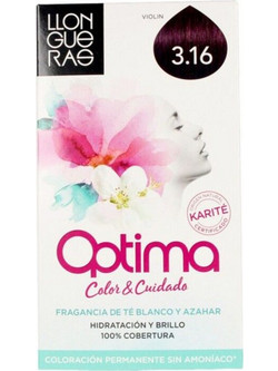 Llongueras Optima 3.16 Μόνιμη Βαφή Μαλλιών Χωρίς Αμμωνία
