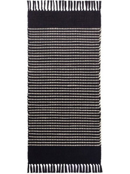 Χαλάκι (60x130) Issa Black Nima Home Μαύρο 60x130